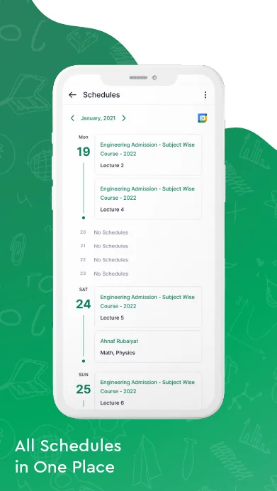 Google Play screenshot of the Sohopathi Android app: all class schedules in one place.